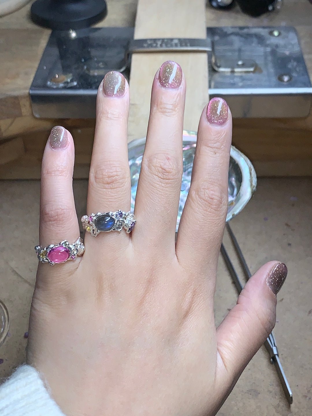 Del Mar Ring (Pink Sapphire) - Diligems (Korea) - Rings